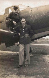 Bill Pickron and his P-39 in Iceland